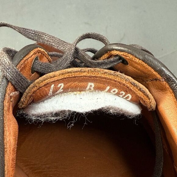 Allen Edmonds Wilbert Comfort oxford Shoe Dark Brown Made in the USA 12 - Picture 7 of 9